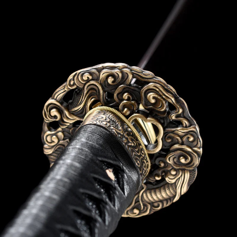 Tsuba & Tsuka Dragon v2