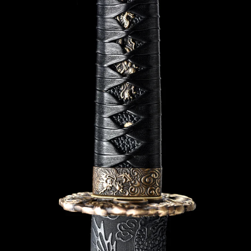 Tsuba & Tsuka Dragon v2