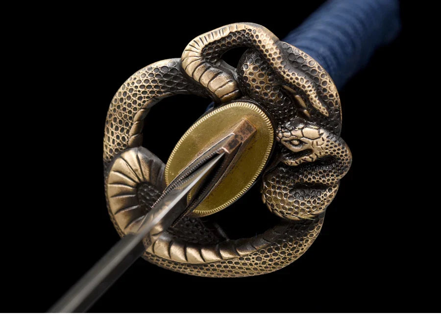 Tsuba & Tsuka Snake