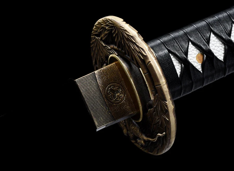 Tsuba & Tsuka Tigre - Set Tsuka and Tsuba